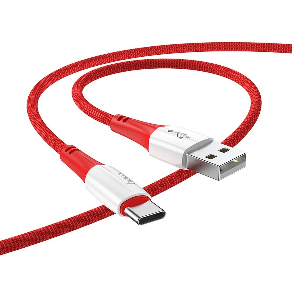Cablu HOCO USB A la Tip C 3A X70 1 m rosu [3]