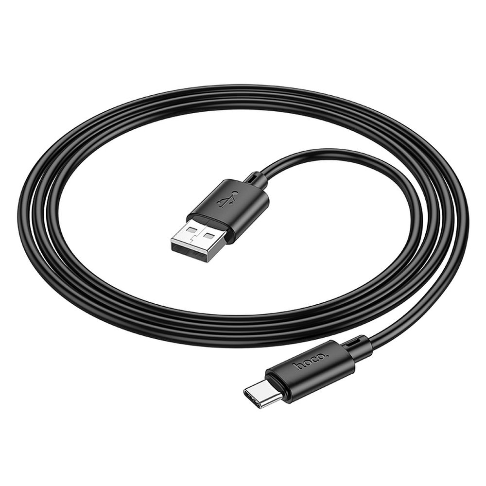 Cablu Hoco USB-A la Type-C 3A X88 1m Negru - Încărcare Rapidă și Fiabilă pentru Dispozitivele Tale [2]
