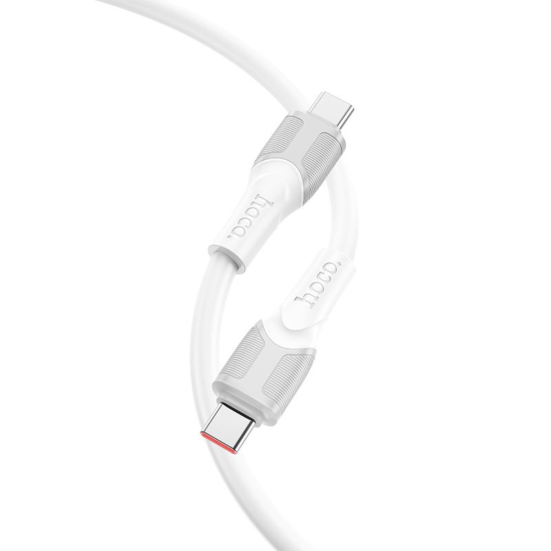 Cablu Hoco X106, Type-C la Type-C, 240W, 3m, Alb [3]