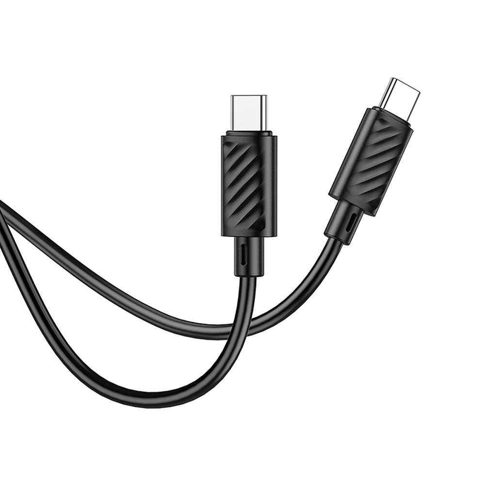 Cablu HOCO X88, Type-C la Type-C, PD 60W, 3A, 1m, Negru [2]