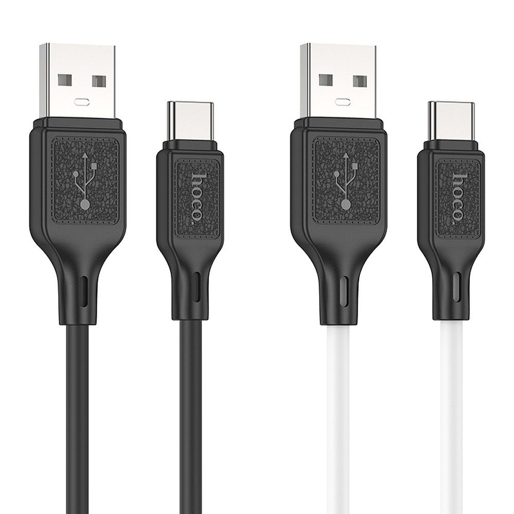 Cablu HOCO X90, USB-A la Type-C, 3A, 1m, Negru [4]