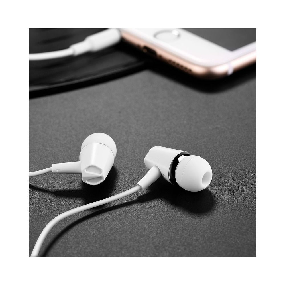 Căști Hoco cu Fir Jack 3.5 mm și Microfon, M34, Negru [3]