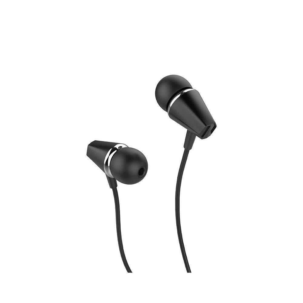 Căști Hoco cu Fir Jack 3.5 mm și Microfon, M34, Negru [3]