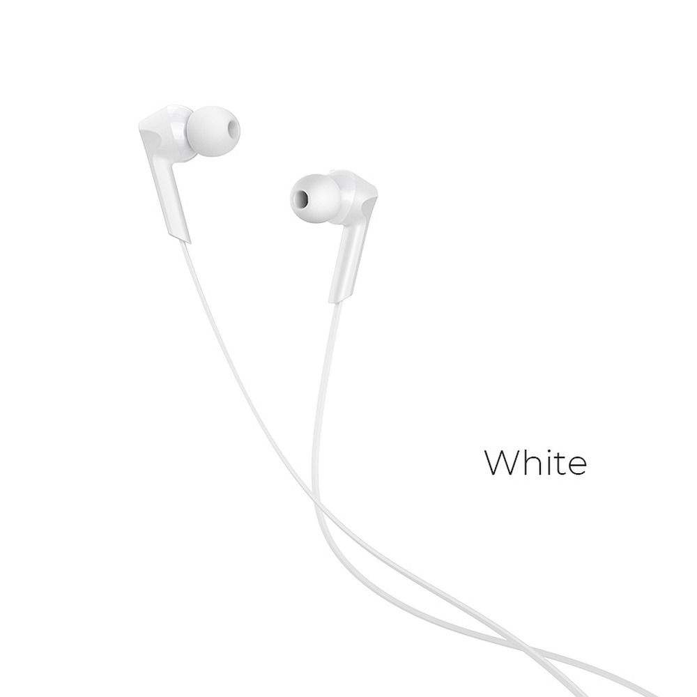 Căști Hoco cu Fir Jack 3.5 mm și Microfon, M72, Alb [2]