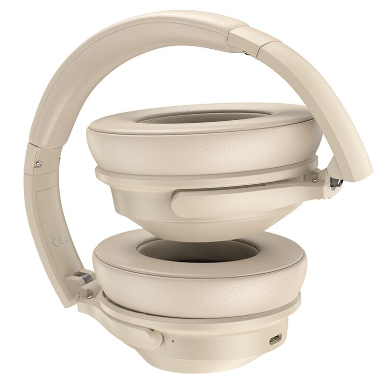 Căști Wireless Bluetooth Hoco ANC W37, Gold Champagne [3]