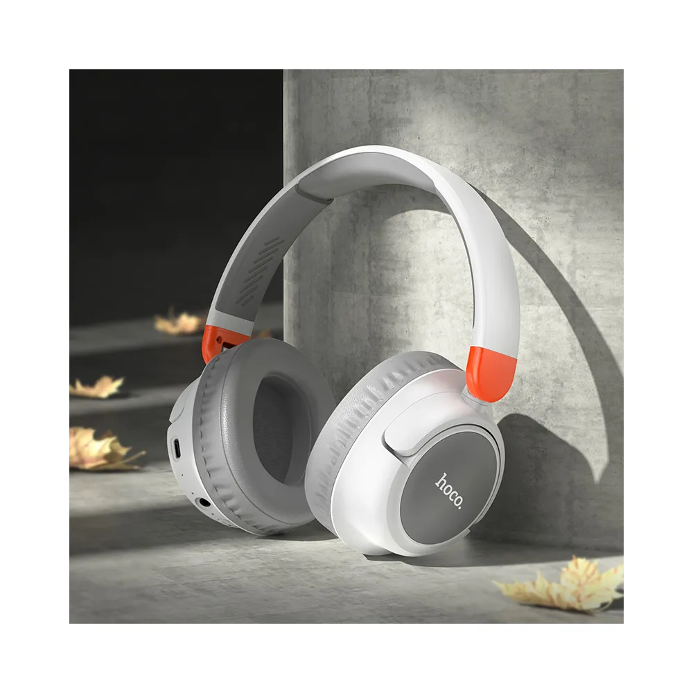 Căști Wireless Bluetooth Hoco W43, Albe [2]