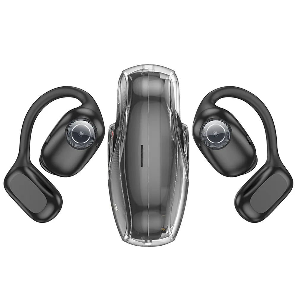 Căști Wireless Bluetooth TWS Hoco EA3, Negre [2]