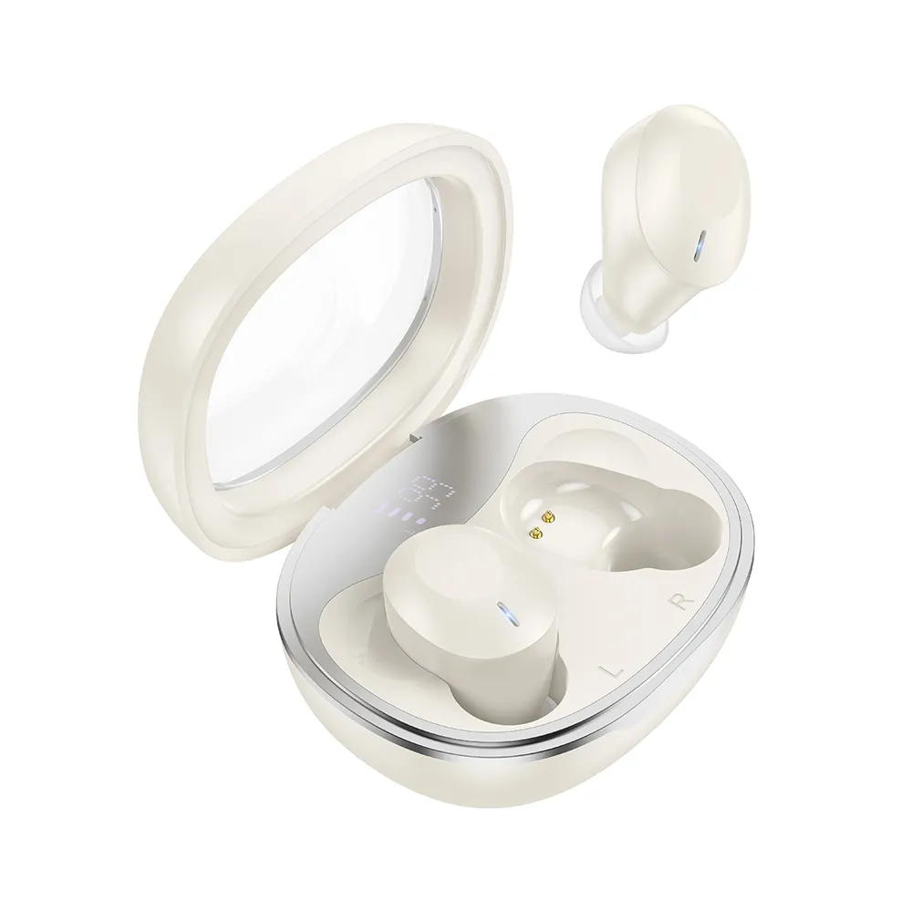 Căști Wireless Bluetooth TWS Hoco EQ3, Albe [1]