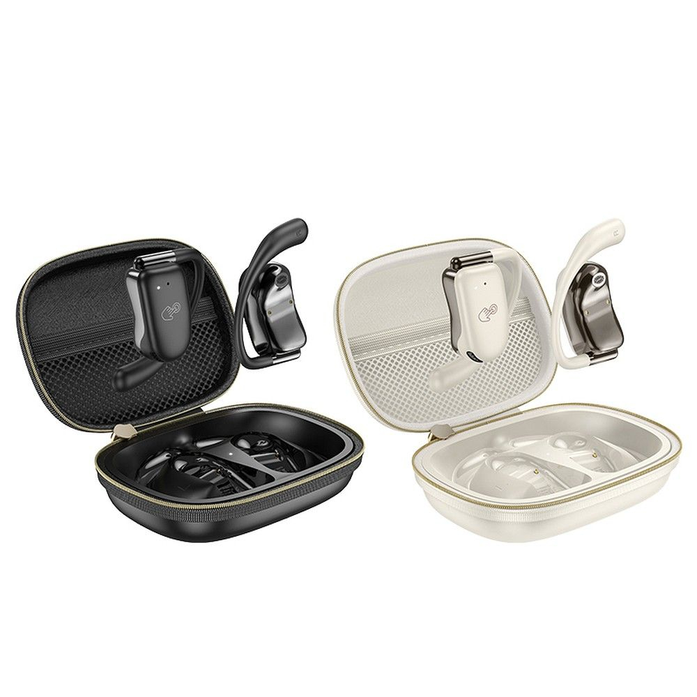 Căști Wireless Hoco Bluetooth TWS, EA2, Bej [2]