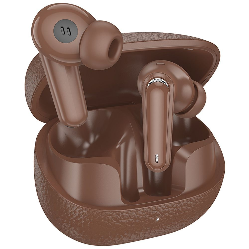 Căști wireless Hoco EQ23 TWS Bluetooth, maro – stil natural și sunet clar [1]