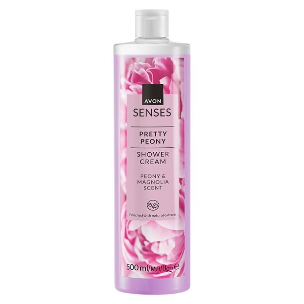 Cremă de Duș Pretty Peony AVON – Răsfăț Floral și Hidratare Delicată,500 ml [1]