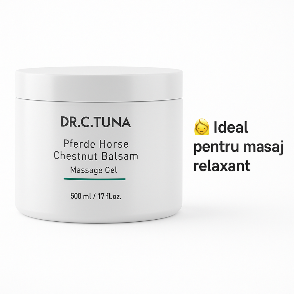 Gel de Masaj cu Castane Dr. C. Tuna – Relaxare și îngrijire intensivă, 500 ml [2]