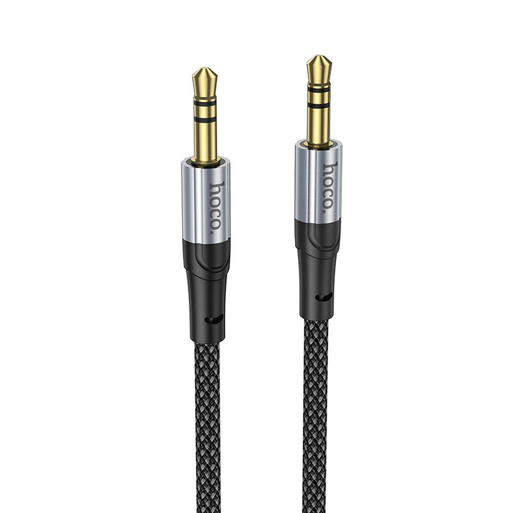 Hoco Cablu AUX Jack 3.5mm la Jack 3.5mm UPA26, 1m, Negru [6]