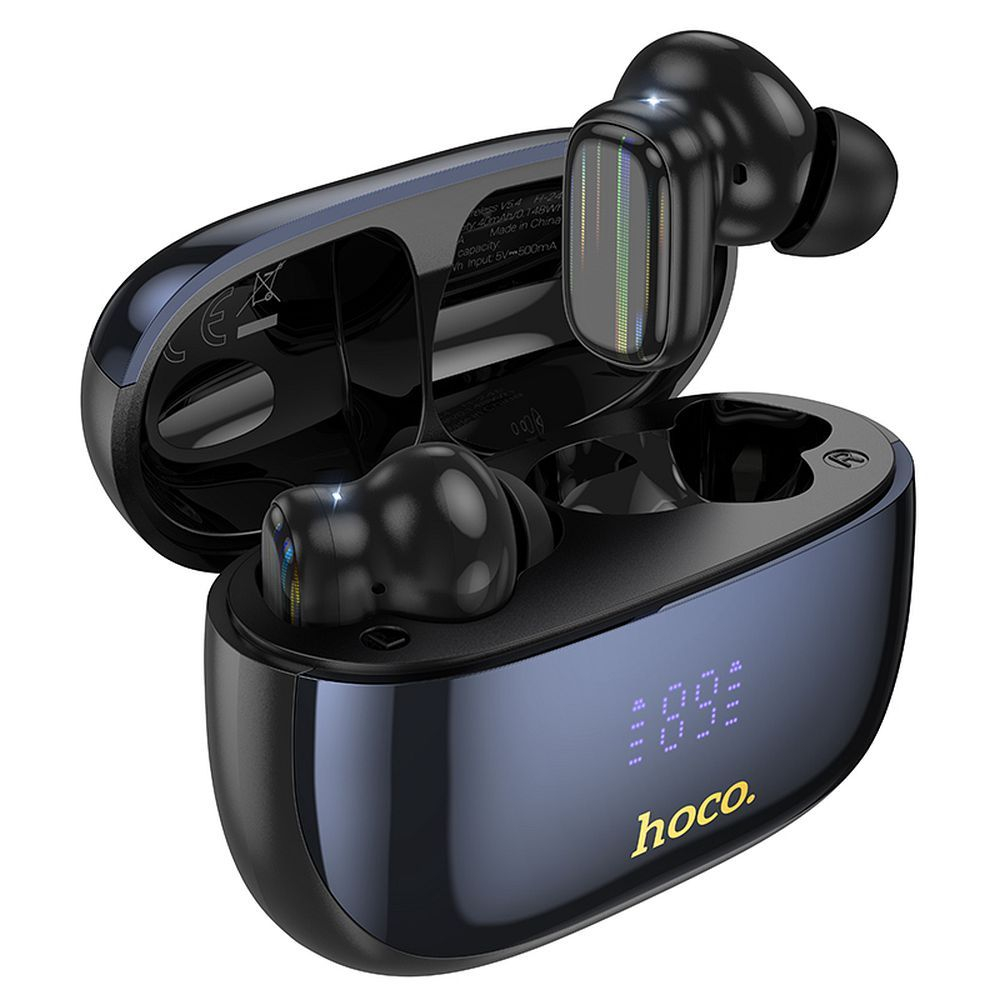 Hoco EQ20 – Căști wireless in-ear TWS ANC + ENC, negre [1]