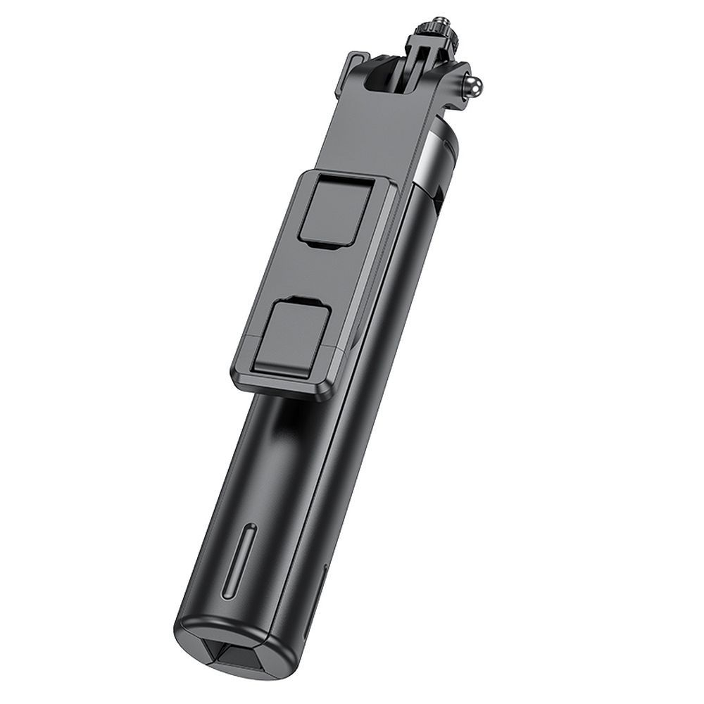 Hoco Selfie Stick cu Telecomandă Bluetooth și Trepied K21, Negru [5]