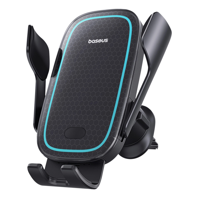 Încărcător auto wireless Baseus Milky Way Pro Series 15W, 1.67A, negru – C40357000111-00 [2]