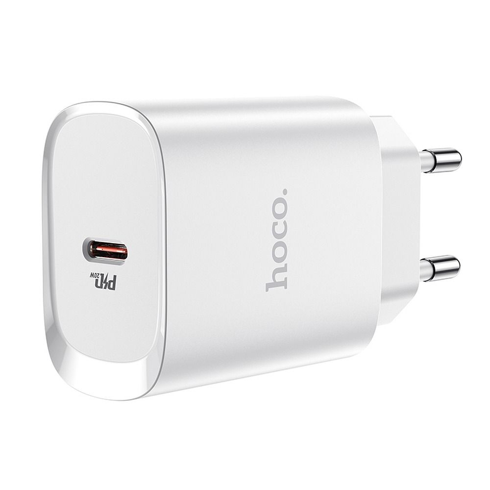 Încărcător HOCO Tip C PD 20W N14 alb [3]