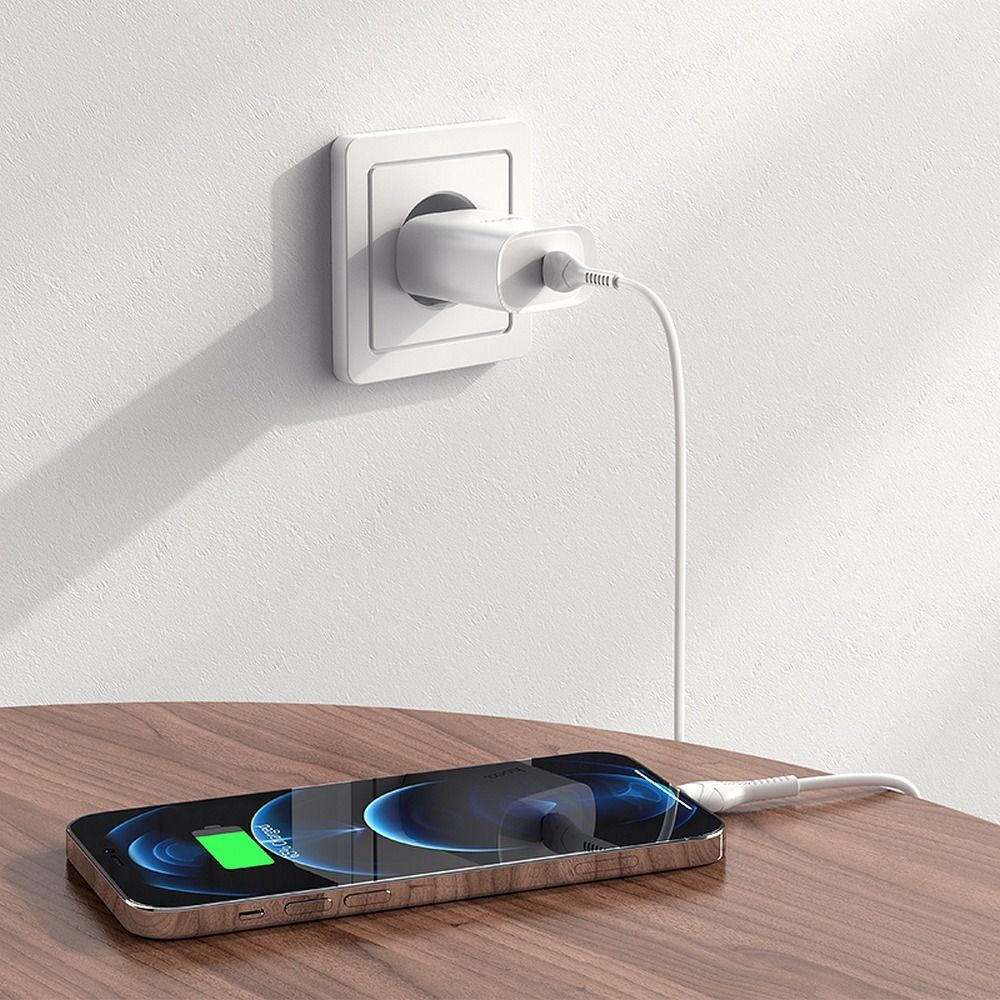 Încărcător HOCO Tip C PD 20W N14 alb [6]