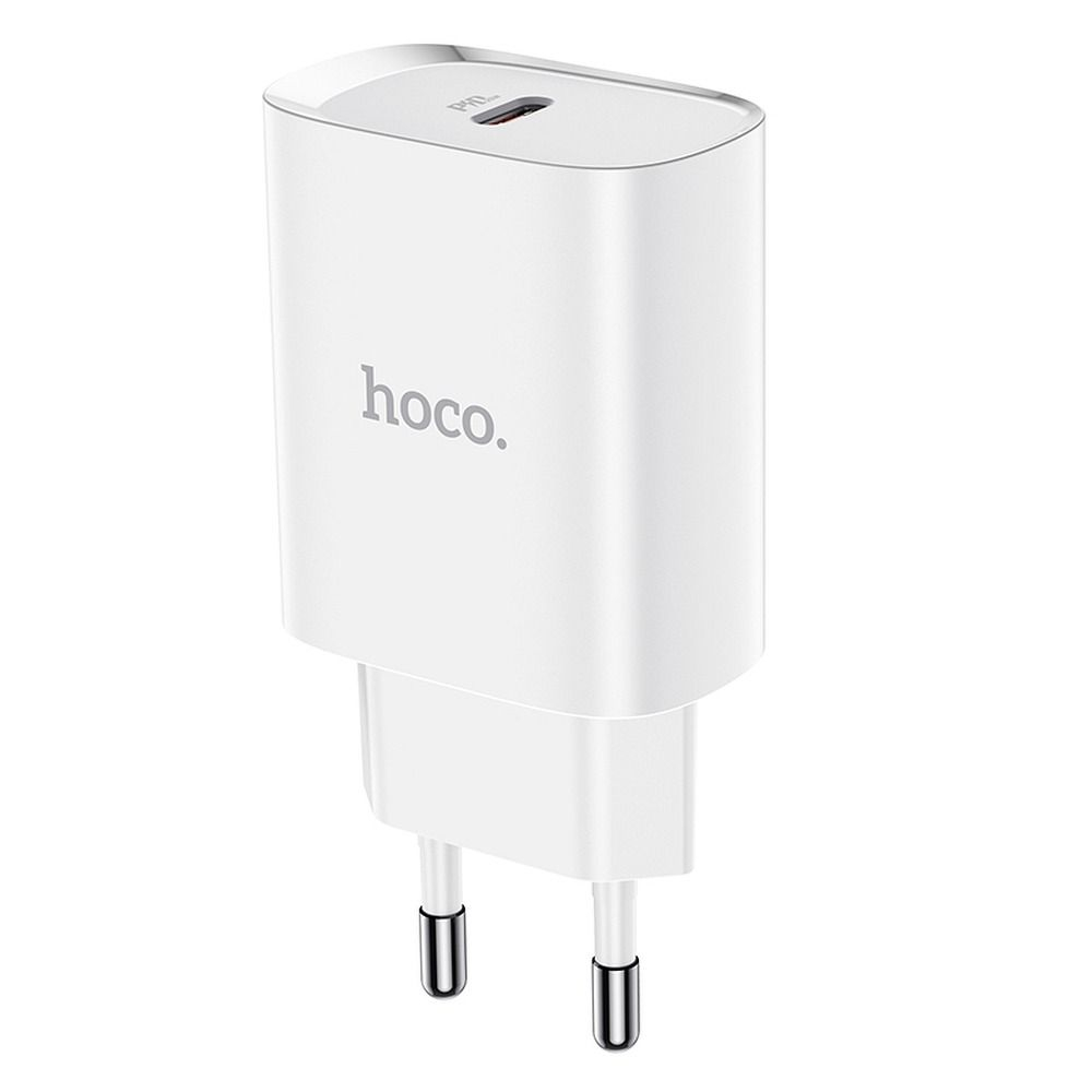 Încărcător HOCO Tip C PD 20W N14 alb [1]