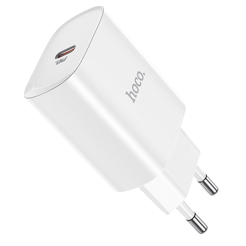 Încărcător HOCO Tip C PD 20W N14 alb [5]