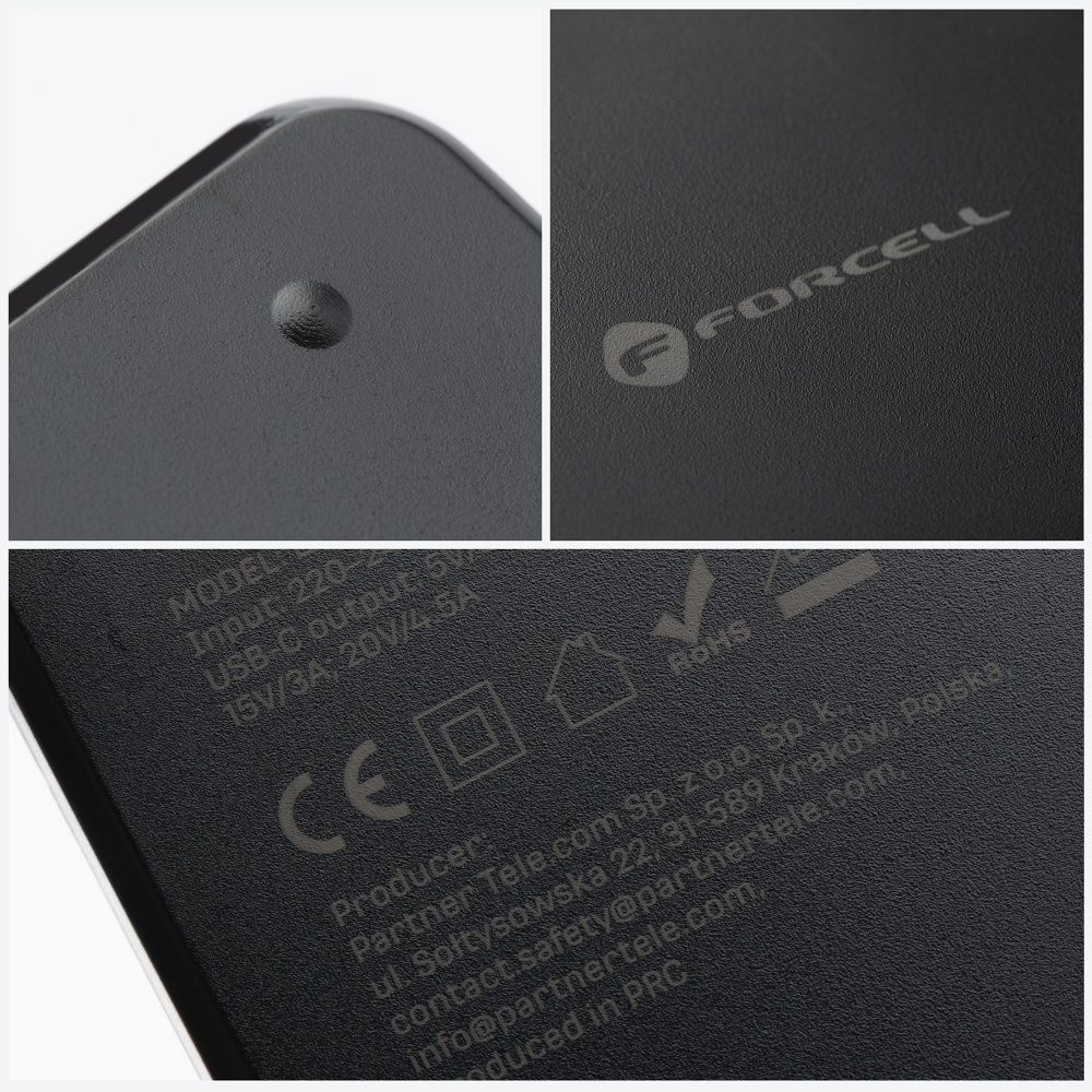 Încărcător universal laptop 90W Forcell F-Energy E856, 6 conectori, Negru [16]