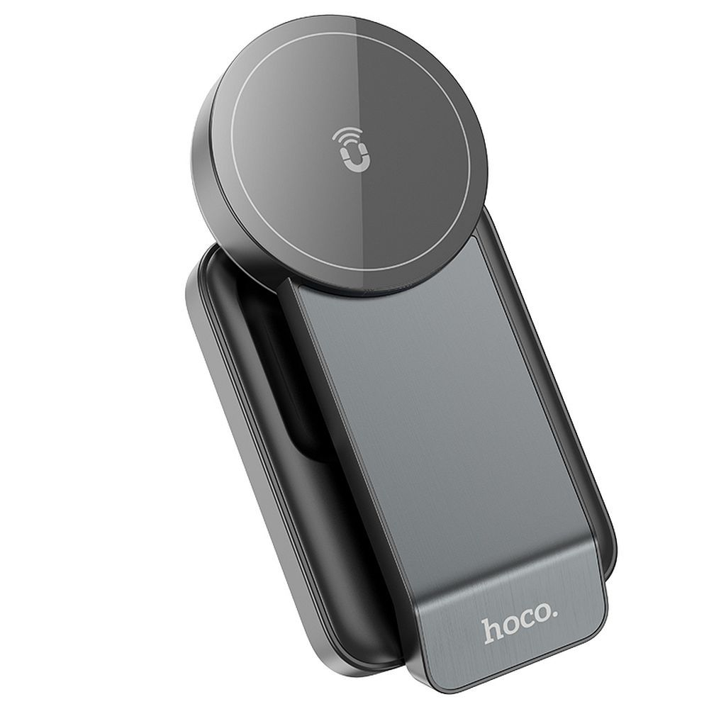 Incarcator Wireless HOCO CQ3 Noble 3 in 1 Compatibil MagSafe, 15W, Pliabil, Negru [3]