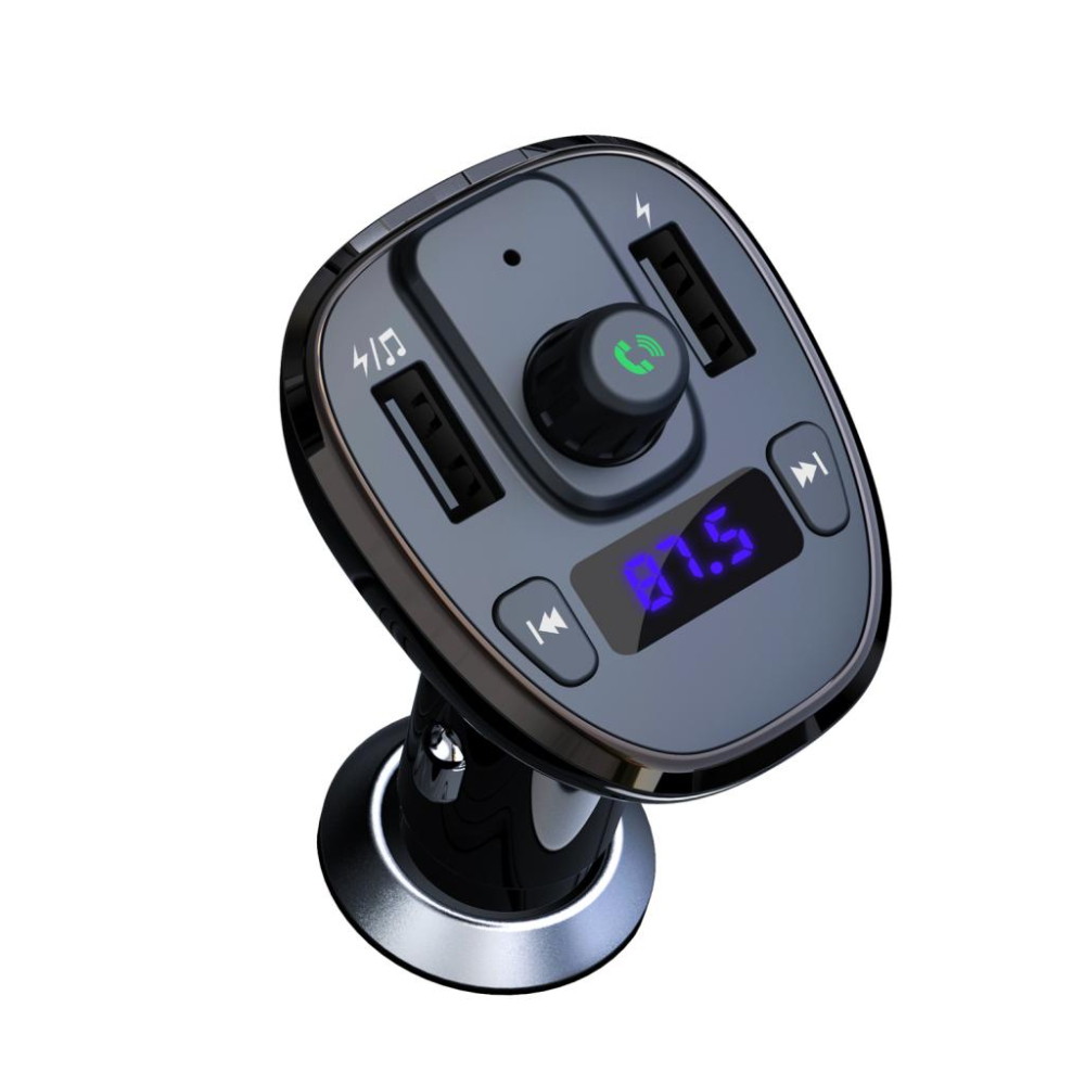 Încărcător wireless XO BCC05 18W + 2x USB-A + QC 3.0 — negru [2]