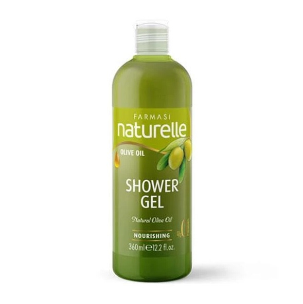 Naturelle Gel de dus cu ulei de masline 360ml [1]