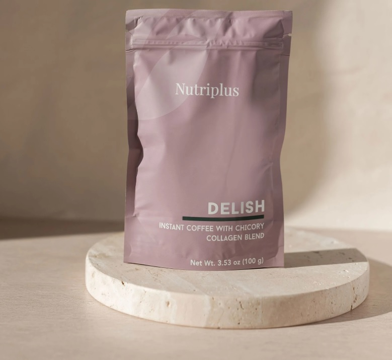 Nutriplus Instant Coffee Mix with Chicory & Collagen – 100g [1]