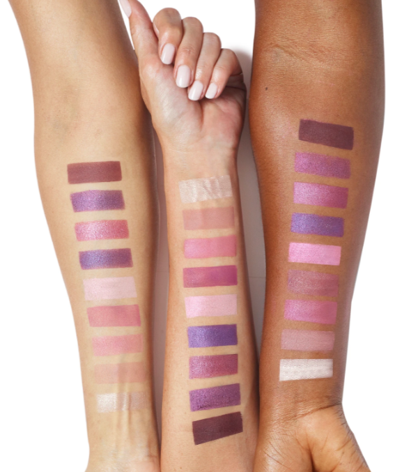 Paleta de farduri Farmasi Violet Skies – nuante mov si lila, pigment intens [2]