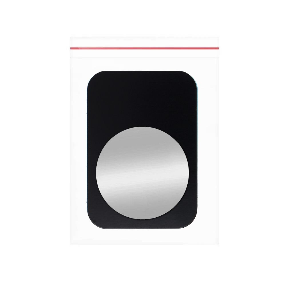 Placute Metalice Negru-Argintiu pentru Suport Magnetic Auto [6]
