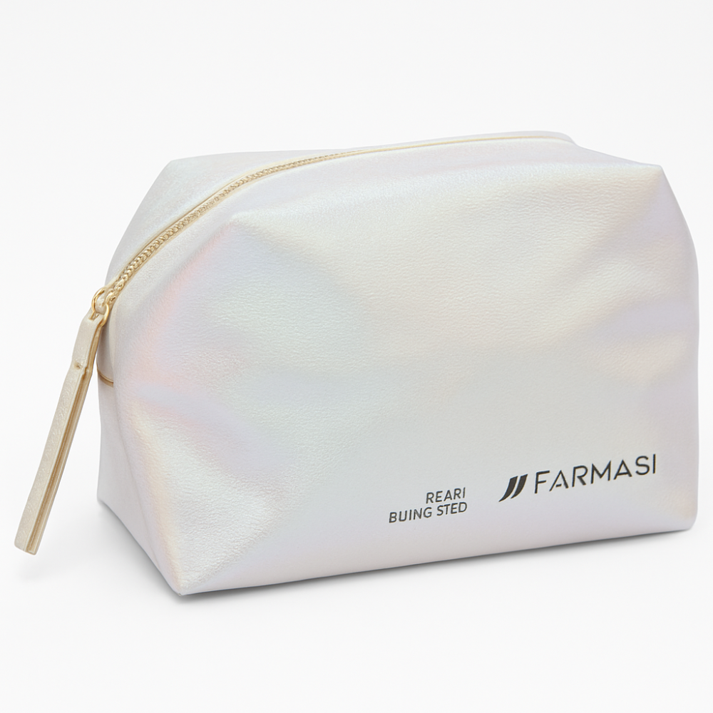 Portfard Farmasi „Pearl Bling Bling Bag” – trusă cosmetice holografică [1]