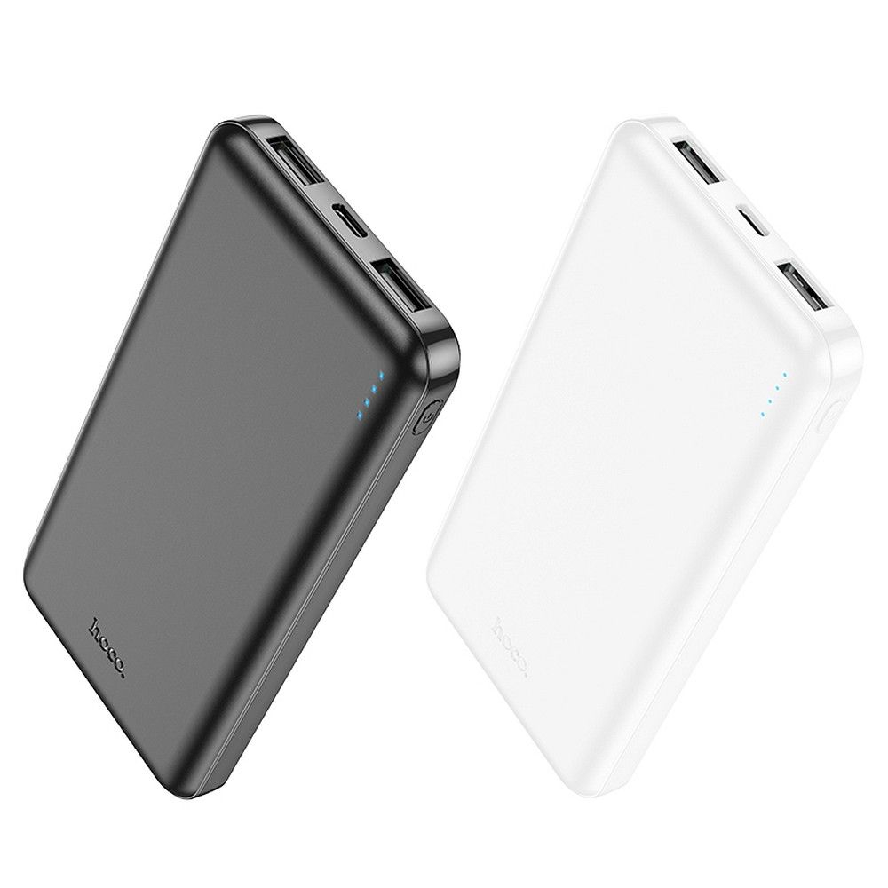 Power Bank Hoco J100 10.000 mAh, 2.1A, Negru – Încărcare Simplă și Fiabilă Oriunde [2]