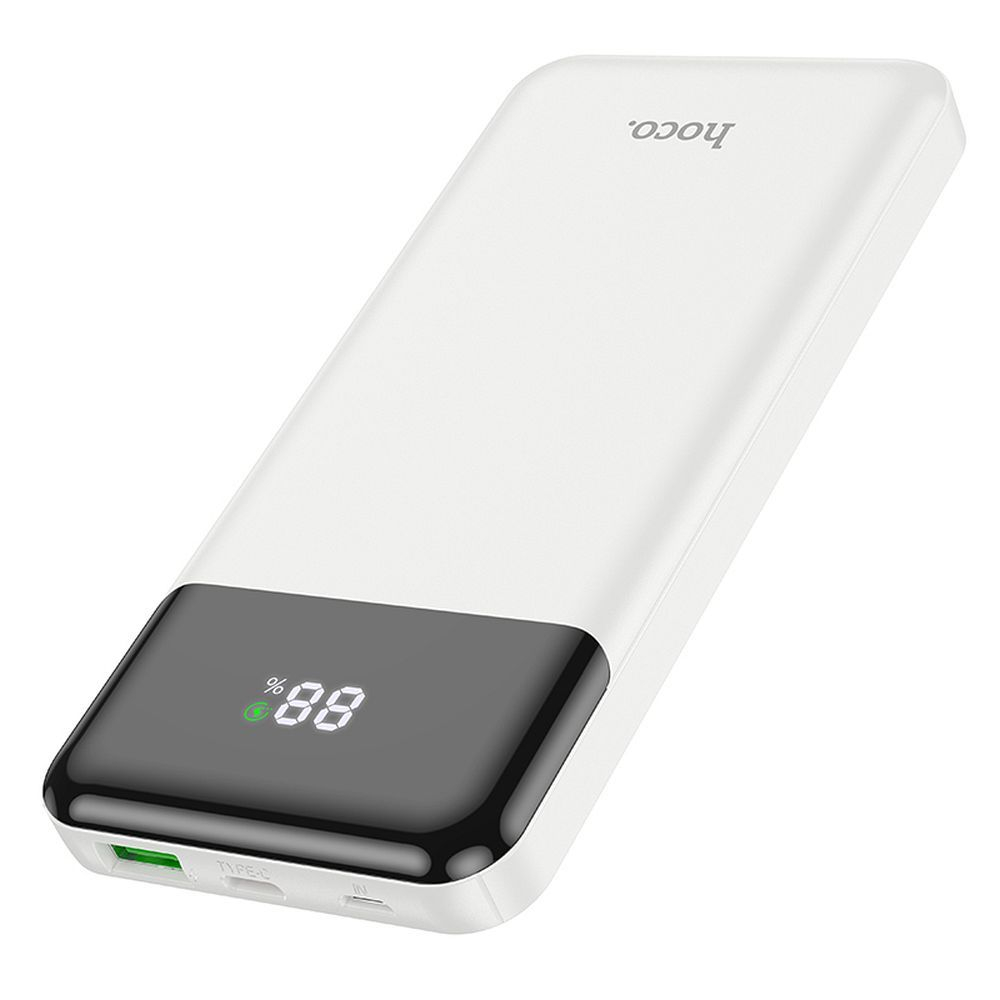 Power Bank Hoco J102 10.000 mAh, 20W PD + QC 3.0, Alb – Încărcare Rapidă Oriunde [2]