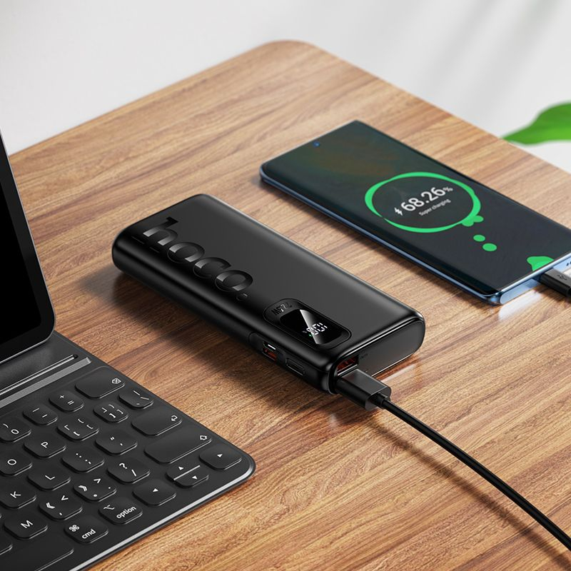 Powerbank HOCO J158 Pro 10000mAh 22.5W PD QC Slim Black [3]