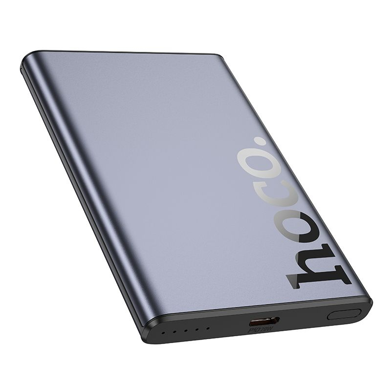 Powerbank HOCO Q32 MagSafe 5000mAh PD QC 20W Metal Gray Magnetic [3]