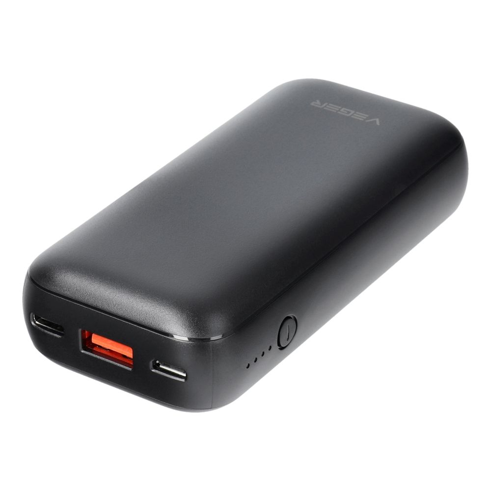 Powerbank Veger 10,000 mAh, PD QC3.0, 3A, 20W, S10, Negru [2]