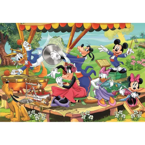 Puzzle Maxi 24 Piese - Disney Mickey Orchestra, SuperColor, 62x42 cm [2]