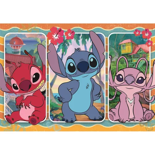 Puzzle Maxi 24 Piese Disney Lilo și Stitch - Clementoni SuperColor [2]