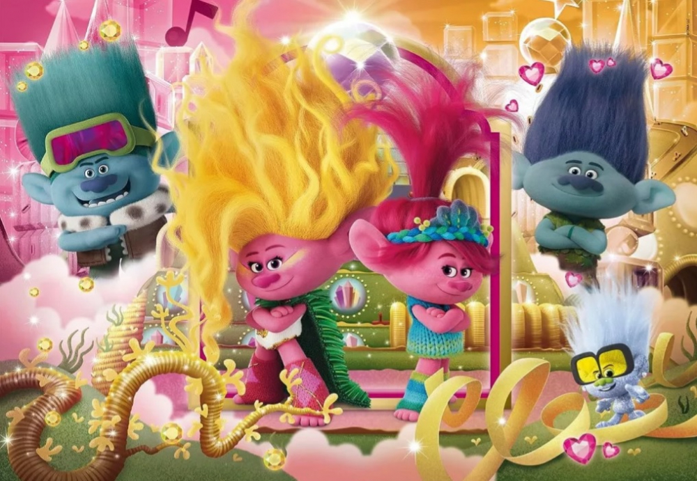 Puzzle Maxi Clementoni Trolls Band, 104 Piese [2]