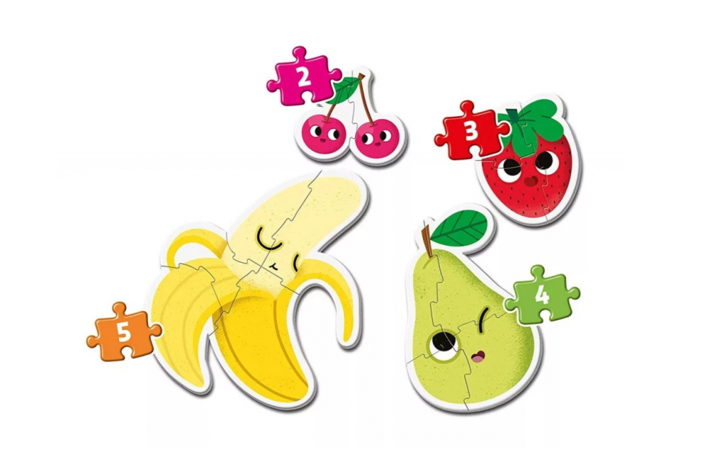 Puzzle pentru Bebeluși Clementoni "My First Fruit", Forme Fructe [2]