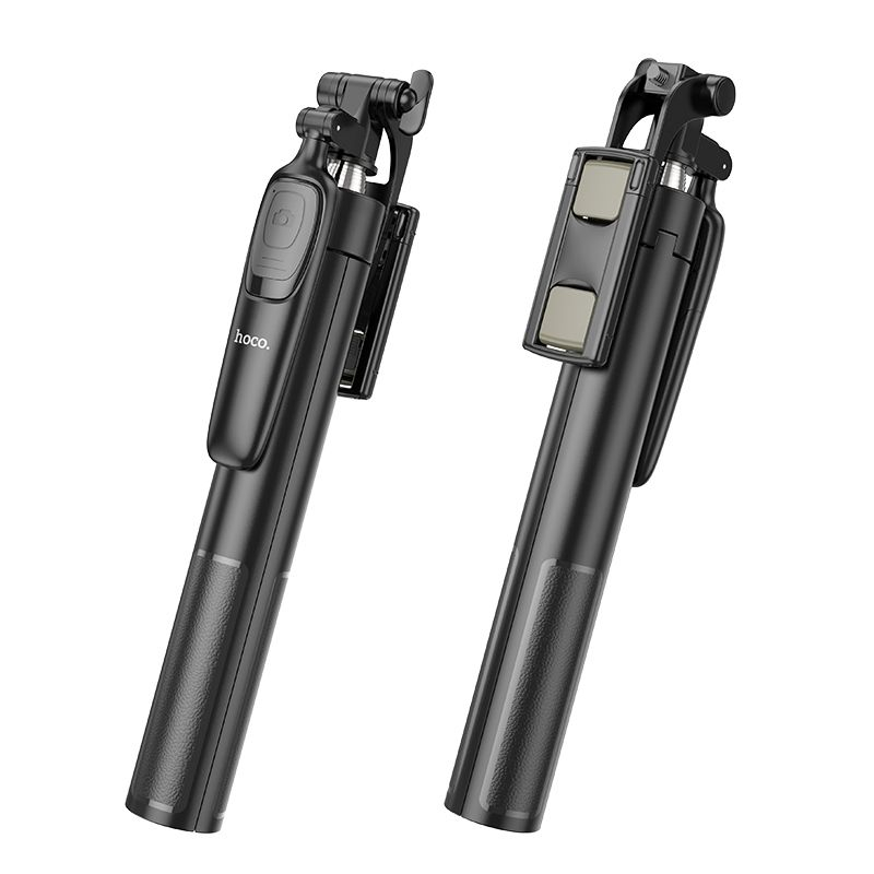 Selfie Stick Tripod Hoco K19 cu Telecomandă Bluetooth, Negru [6]