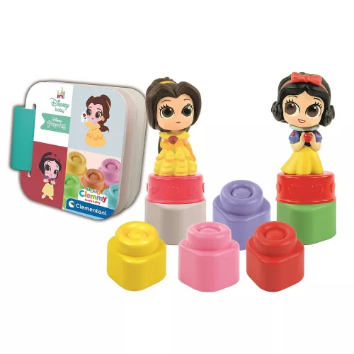 Set de Blocuri de Construcție – Prințesele Disney Alba ca Zapada și Belle [2]