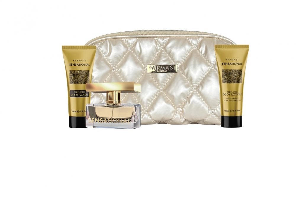Set Farmasi Sensational – Parfum, Loțiune și Gel de Duș – Eleganță Florală pentru Femei [1]