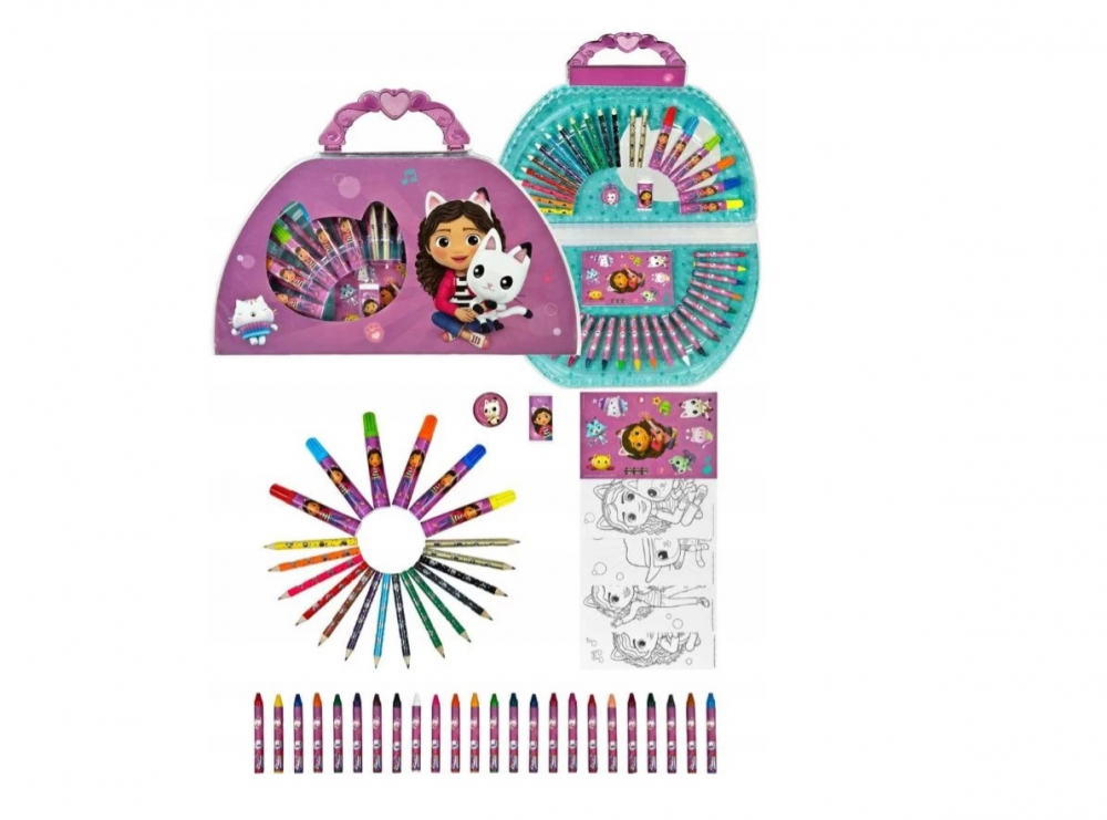 Set Rechizite Gabby’s Dollhouse Friends – Colorat, Practic și Plin de Distracție [2]
