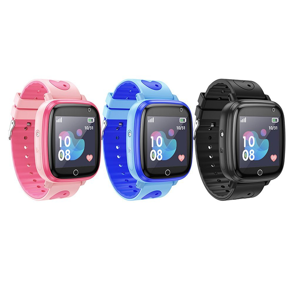 Smartwatch Hoco pentru Copii cu Funcție Apel 2G Y100, Albastru [3]