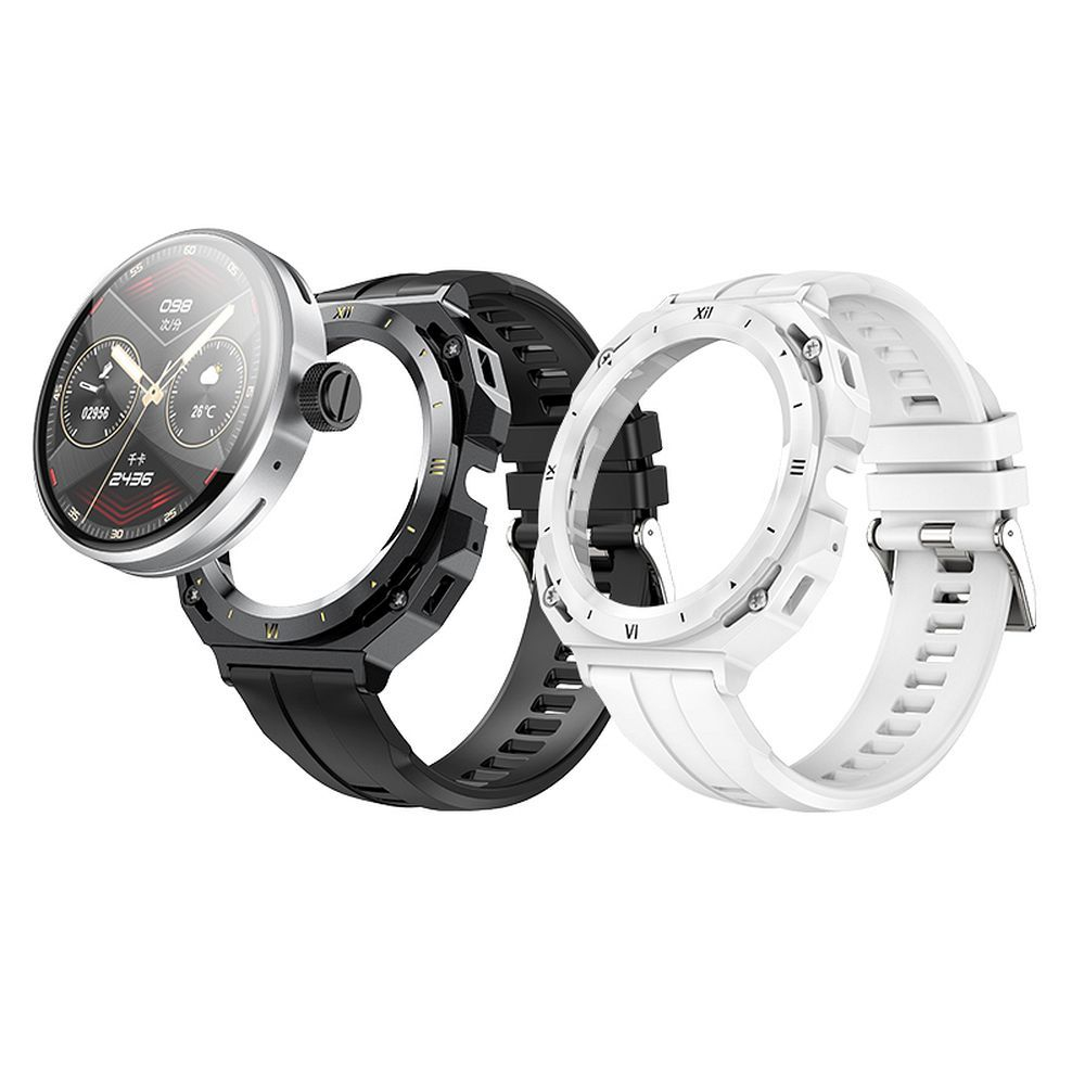 Smartwatch Hoco Y14 cu Funcție de Apel, Negru [2]