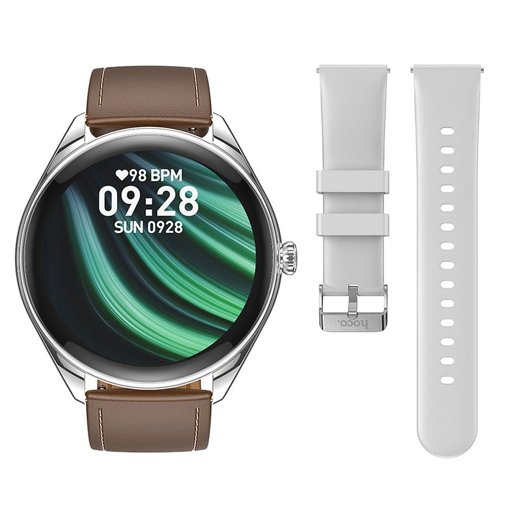 Smartwatch Hoco Y22 AMOLED cu Functie Apel Bluetooth Silver [4]