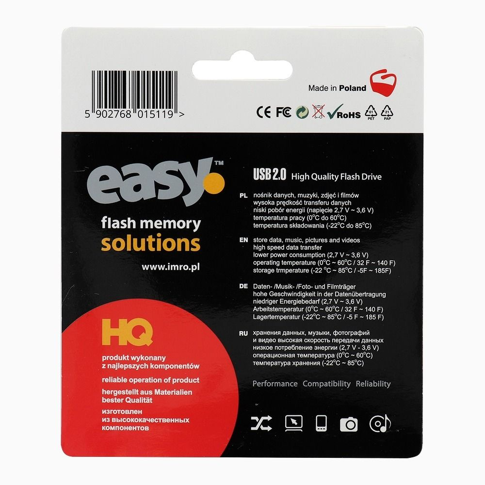 Stick USB IMRO Easu Eco 32GB - Memorie Portabilă Fiabilă și Eco-Friendly [2]