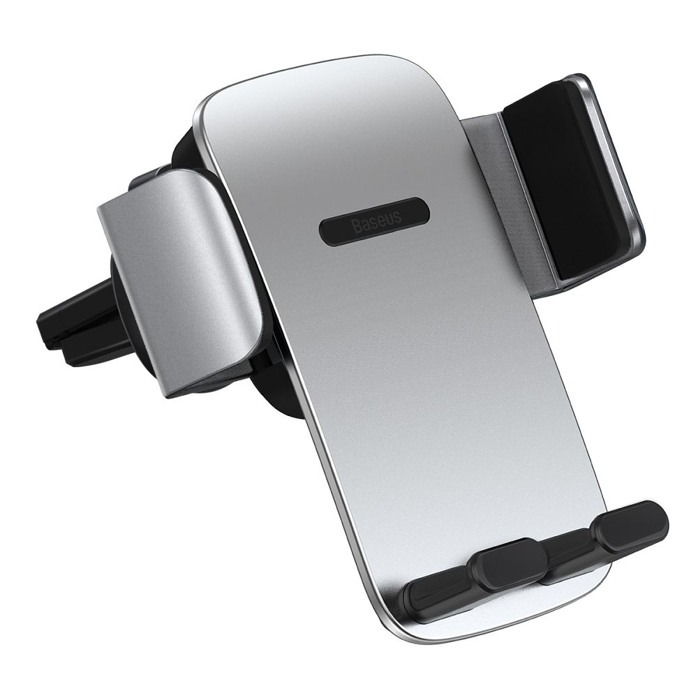 Suport Auto Baseus pentru Grilaj Aerisire, Easy Control Pro Clamp, Argintiu [6]